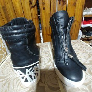 Donna Karen New York wedge sneakers